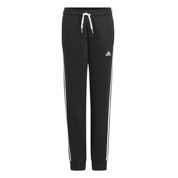 Children's Tracksuit Bottoms Adidas  Essentials 3 Ban Black/13-14 Years - Image 3