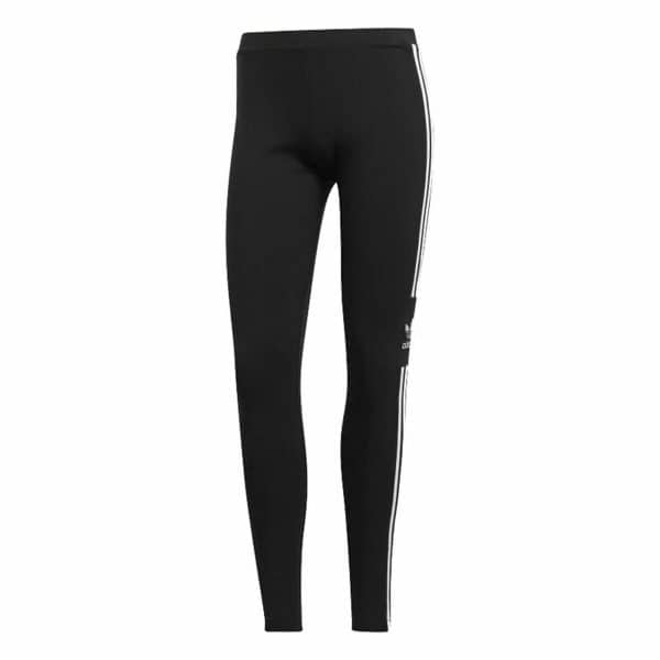 Sport leggings for Women Adidas Adicolor 3 Stripes Trefoil Black/34 - Image 2
