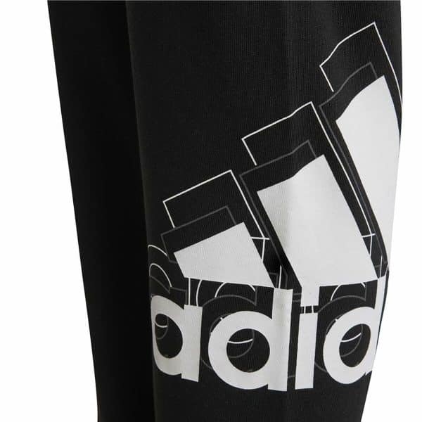 Children's Tracksuit Bottoms Adidas  Brandlove Black/15-16 Years - Image 3