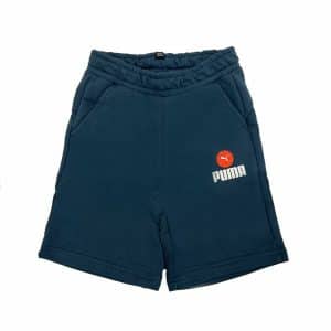 Children's Shorts Puma Blank Dark blue/11-12 Years