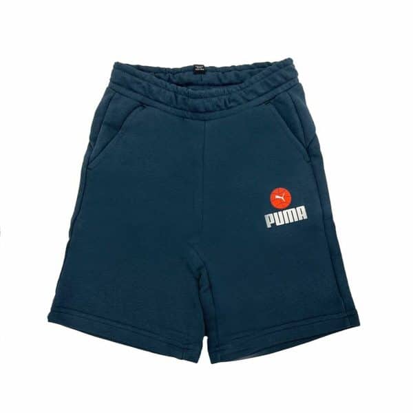 Children's Shorts Puma Blank Dark blue/11-12 Years