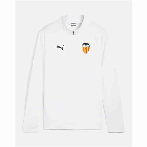 Training Sweatshirt for Adults Puma Valencia CF 24/25 Training White/13-14 Years - Image 2