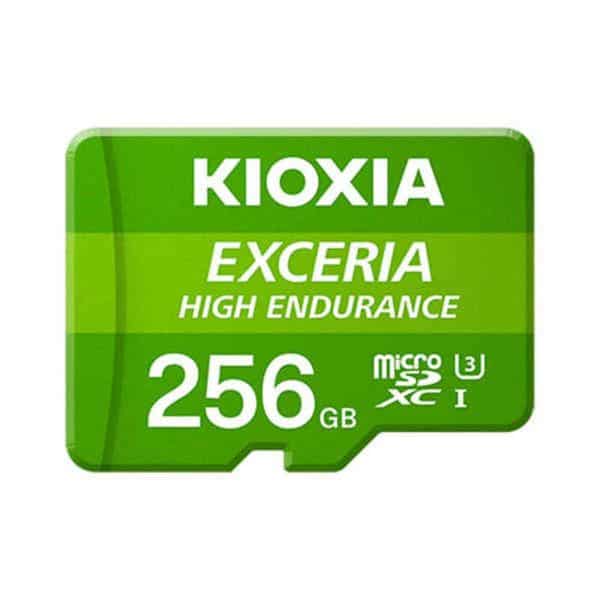 Micro SD Memory Card with Adaptor Kioxia Exceria High Endurance Class 10 UHS-I U3 Green/32 GB - Image 3