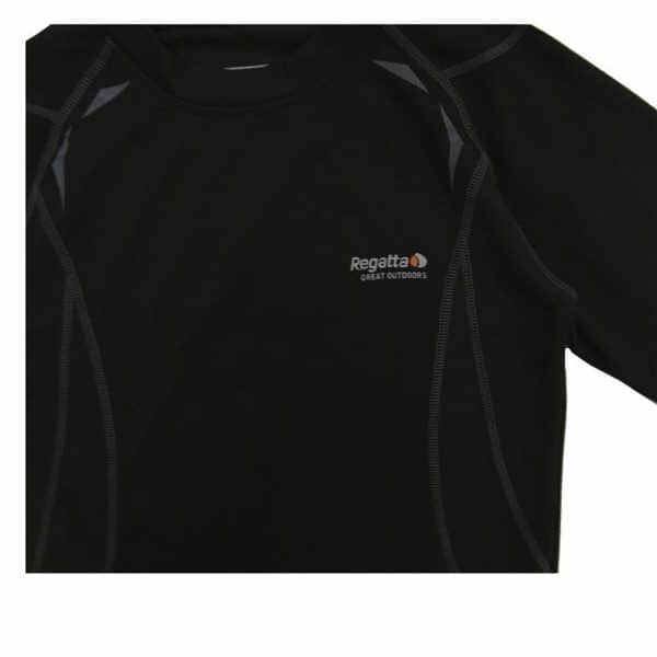 Children's Thermal T-shirt Regatta Black/14 Years - Image 2