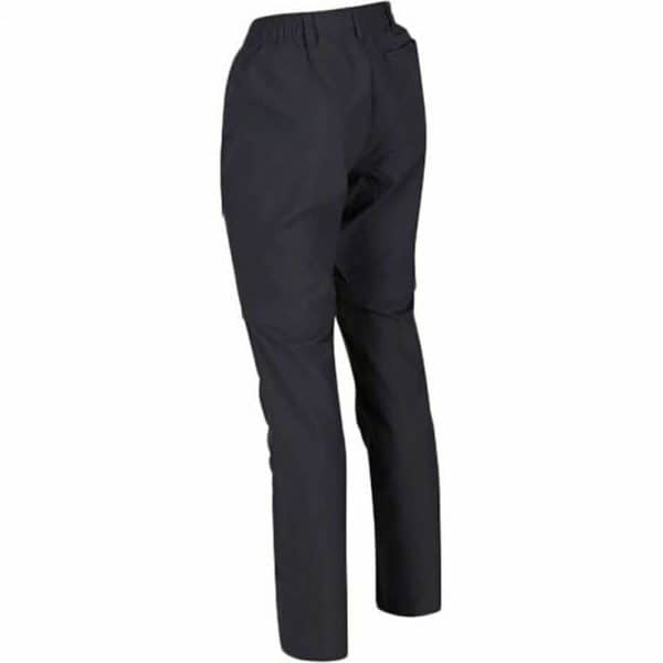 Long Sports Trousers Regatta Highton Black Men Lady/14 - Image 2