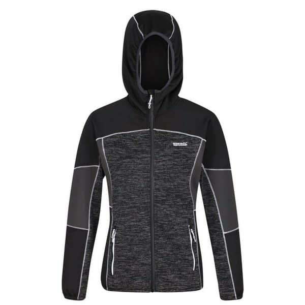 Women's Sports Jacket Regatta Walbury II Full Zip Black/12