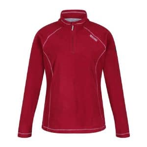 Fleece Lining Regatta Montes Lightweight Half-Zip Red/12