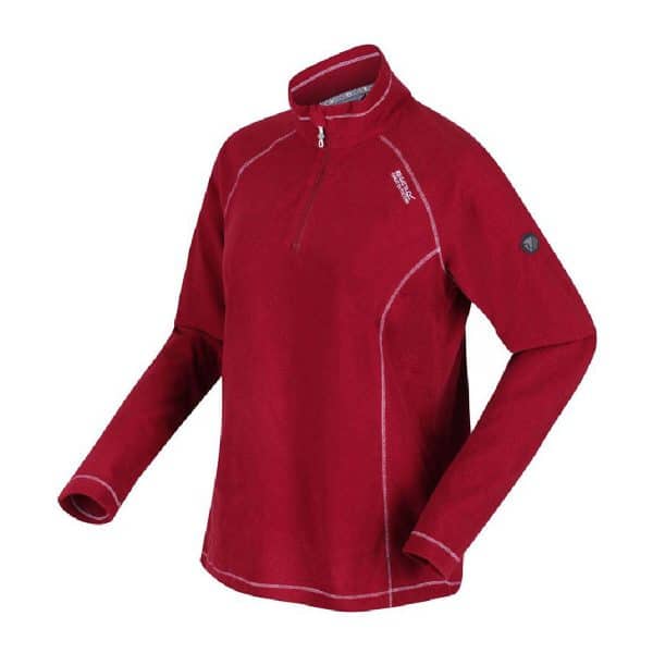 Fleece Lining Regatta Montes Lightweight Half-Zip Red/18 - Image 4