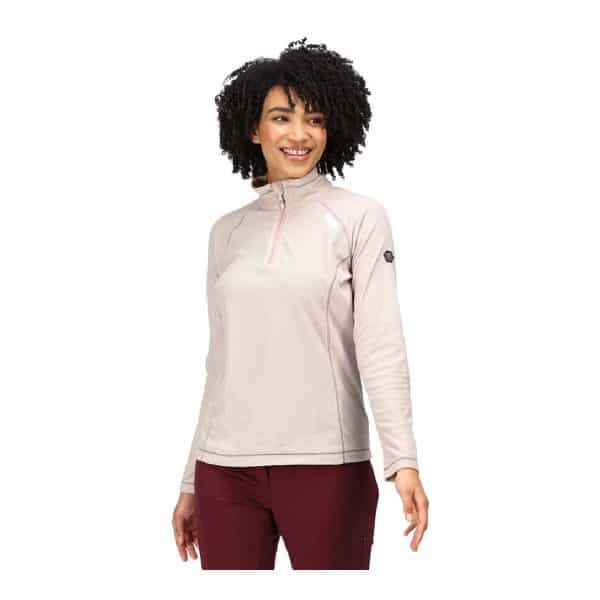 Fleece Lining Regatta Montes Lightweight Half-Zip Light Pink/18 - Image 6