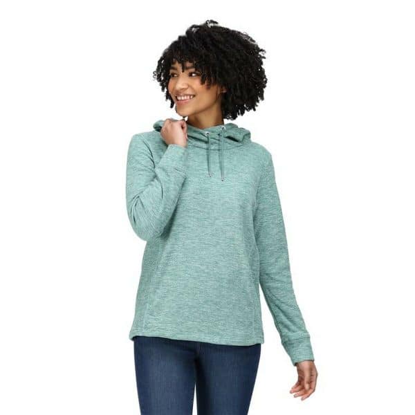 Women’s Hoodie Regatta Kizmit II Hooded Marl Light Blue/16 - Image 5