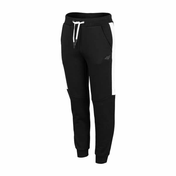 Adult Trousers 4F Elastic Black Men/12-13 Years