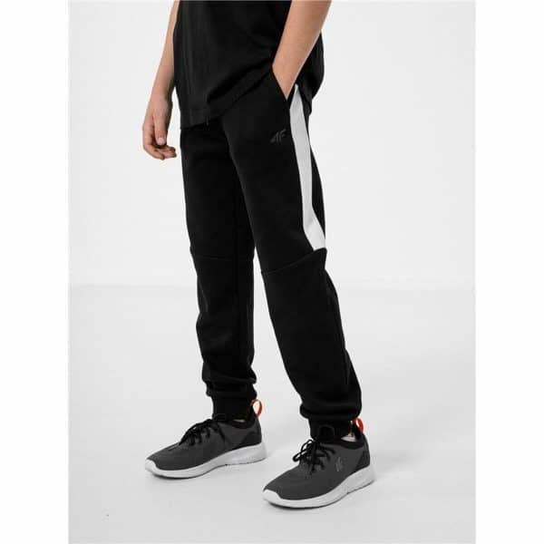 Adult Trousers 4F Elastic Black Men/12-13 Years - Image 4