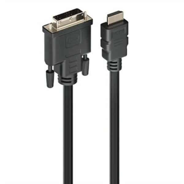HDMI to DVI Cable Ewent EC1350 Black/3 m - Image 2