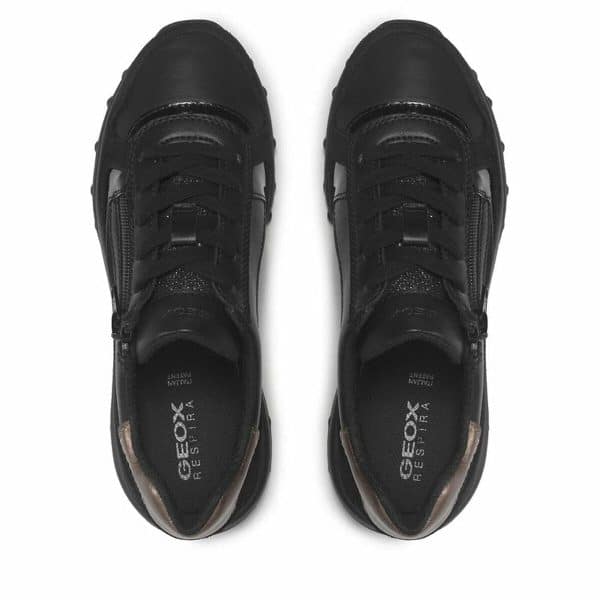 Women’s Casual Trainers Geox Alleniee Black/39 - Image 5