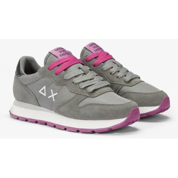 Women's casual trainers SUN68 ALLY SOLID NYLON Z44201 Grey/39 - Image 5