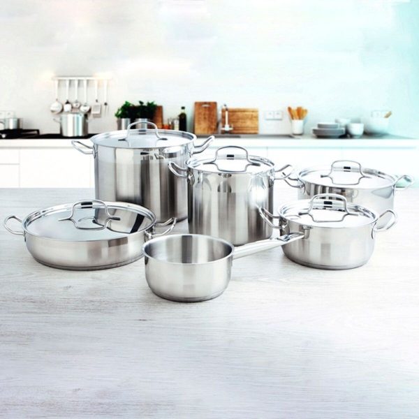 Casserole Quid Azzero Stainless steel/24 x 6 cm - Image 4