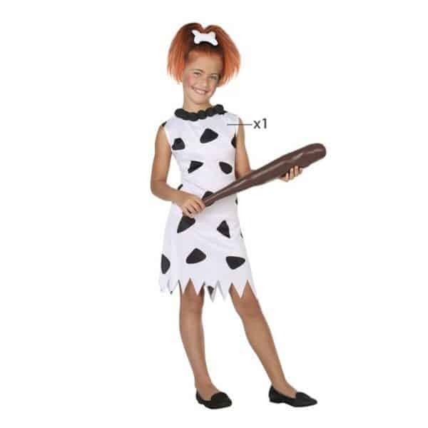 Costume for Children Caveman White (1 pc)/3-4 Years - Image 3