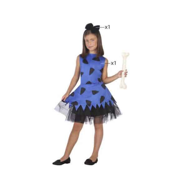 Costume for Children Caveman Blue (2 pcs)/3-4 Years - Image 3