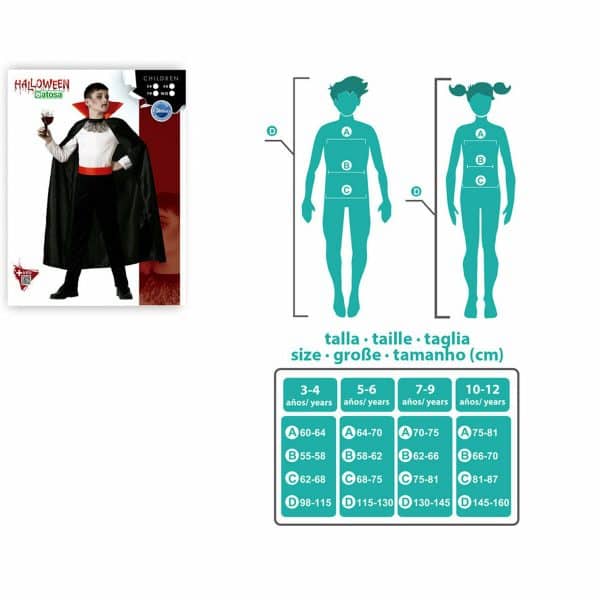 Costume for Children Vampire Kids/3-4 Years - Image 5
