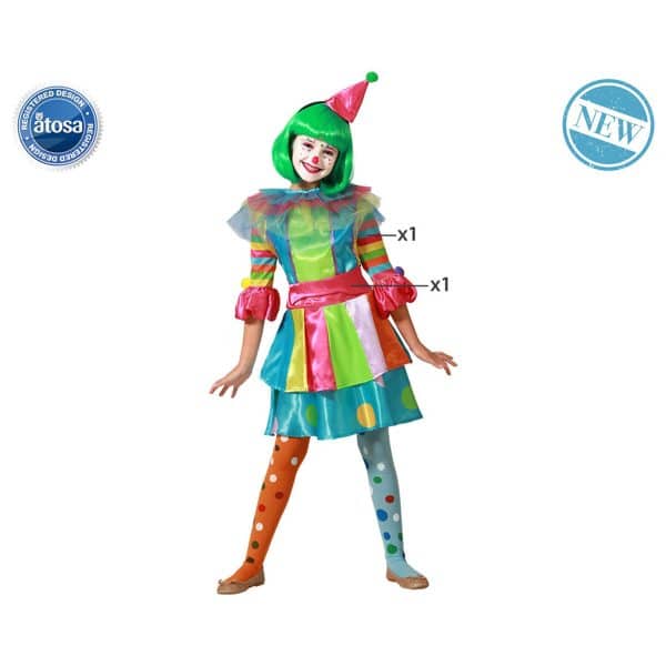Costume for Children Female Clown/3-4 Years - Image 4
