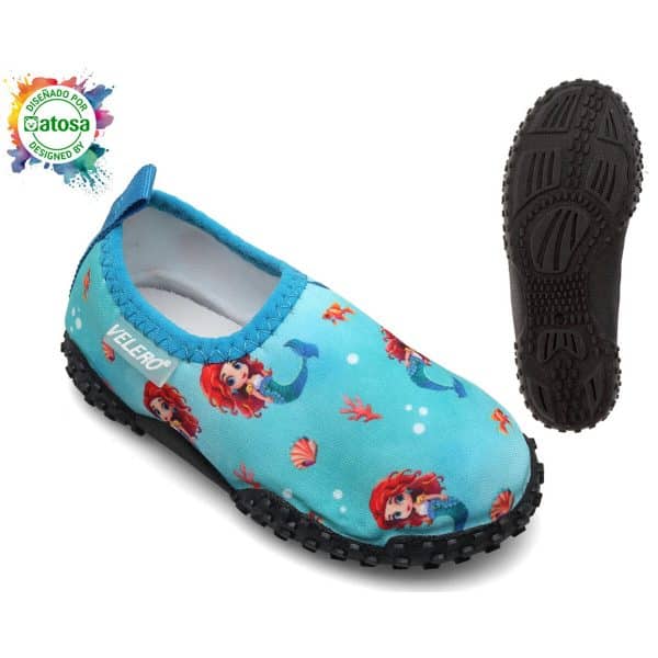 Children's Socks Blue Mermaid/28 - Image 3