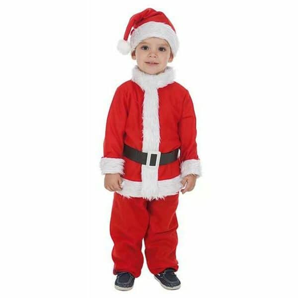 Costume for Children Father Christmas 4 Pieces/12-18 Months - Image 2