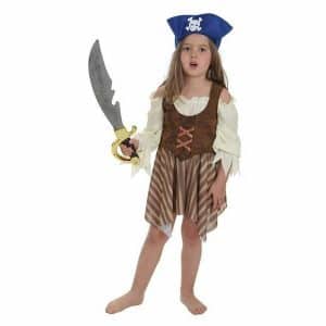 Costume for Children Stripes Pirate (4 Pieces)/10-12 Years