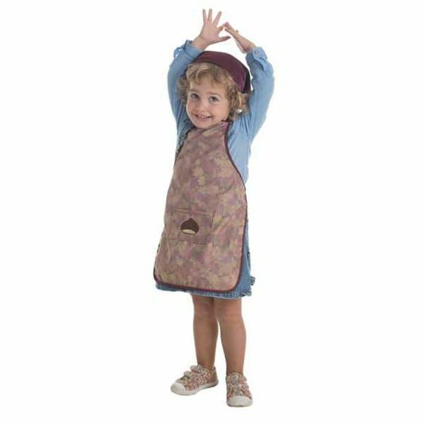 Costume for Children Female Chef Autumn Brown/3-5 Years - Image 3