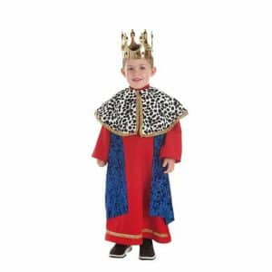 Costume for Children Blue Wizard King/11-13 Years