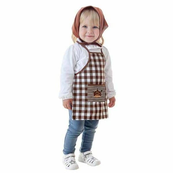 Costume for Children Female Chef Brown/3-5 Years - Image 2
