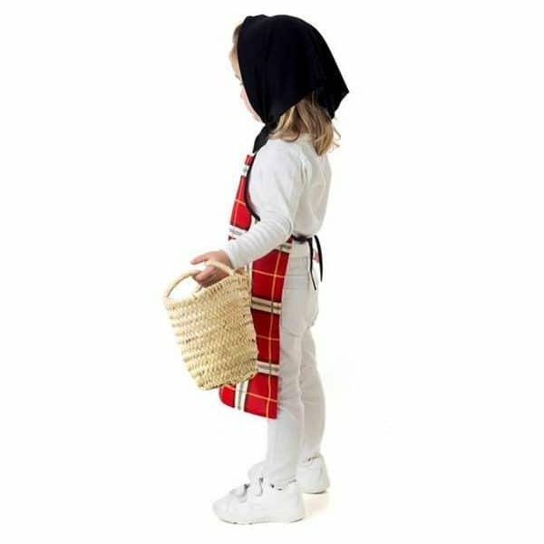 Costume for Children Chesnut seller 2 Pieces Red Black/3-5 Years - Image 5