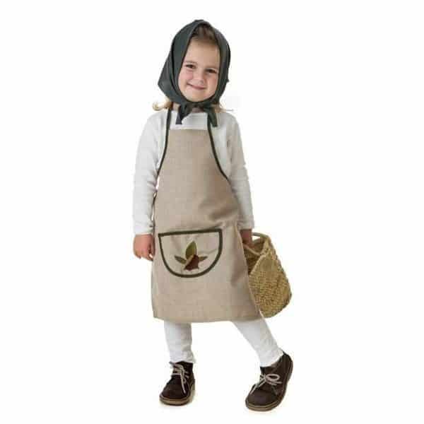 Costume for Children Brown Chestnut seller, female/12 Months - Image 4
