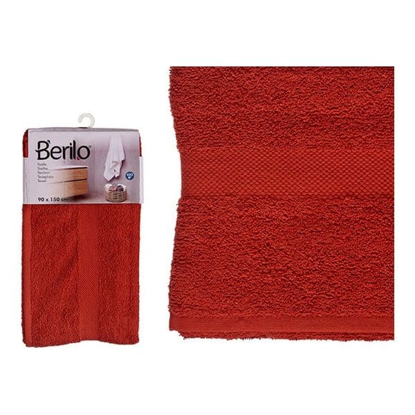Bath towel Terracotta colour/30 x 50 cm - Image 5