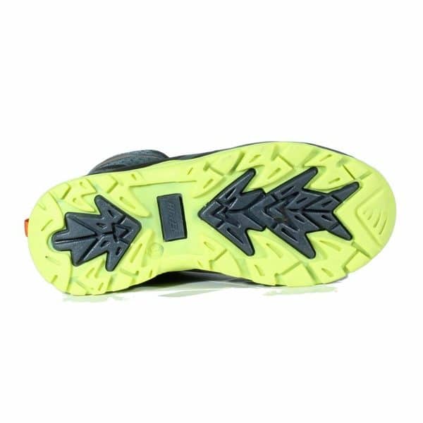 Hiking Boots Hi-Tec Toubkal Mid Waterproof Black Light grey/32 - Image 4