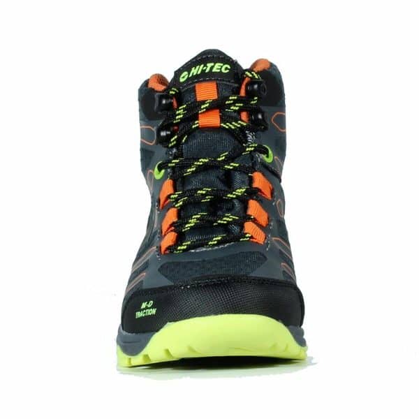 Hiking Boots Hi-Tec Toubkal Mid Waterproof Black Light grey/32 - Image 5