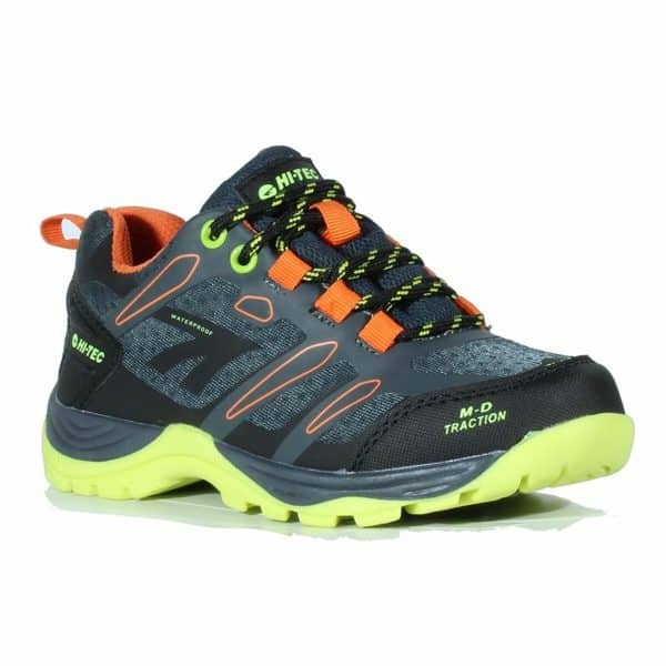 Sports Shoes for Kids Hi-Tec Toubkal Low Waterproof Grey/38 - Image 7