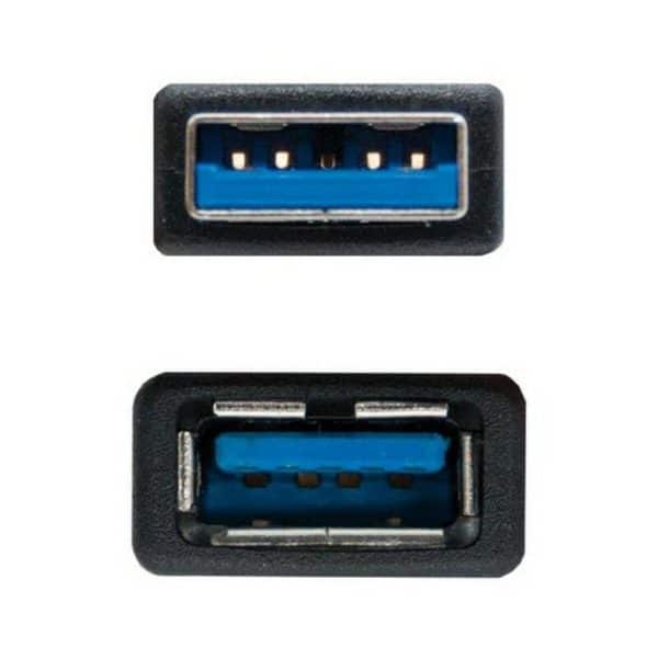 USB Cable NANOCABLE 10.01.090 Black/3 m - Image 3