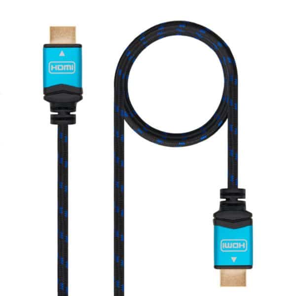 HDMI Cable TooQ 10.15.37 V2.0 Black Blue/3 m - Image 5