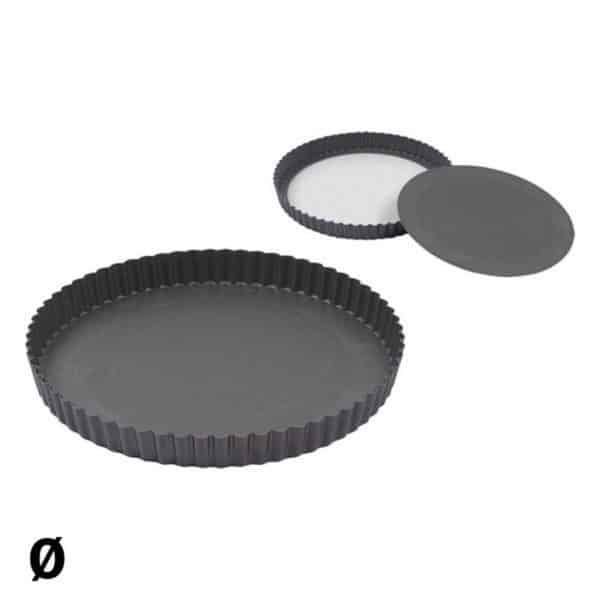 Springform Pan Quttin Carbon steel 32 x 2,8 cm/24 x 2,8 cm - Image 2