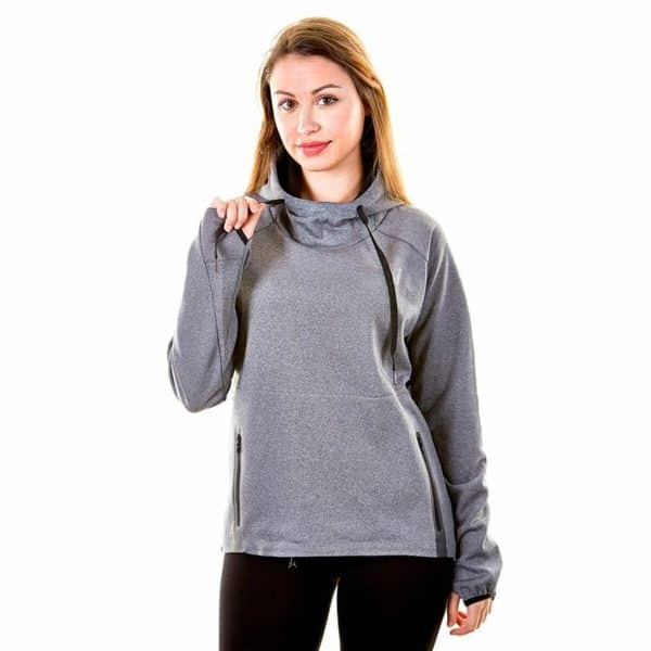 Women’s Sweatshirt without Hood Joluvi Kross Dark grey/2XL - Image 2
