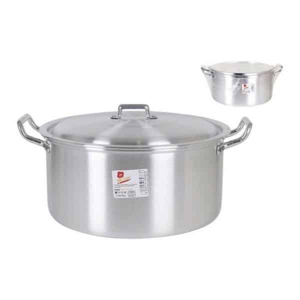 Casserole with lid   Aluminium/12,5 L