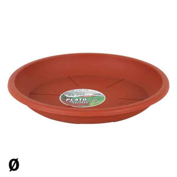 Flower Pot Dish Dem Brown/24 cm - Image 2