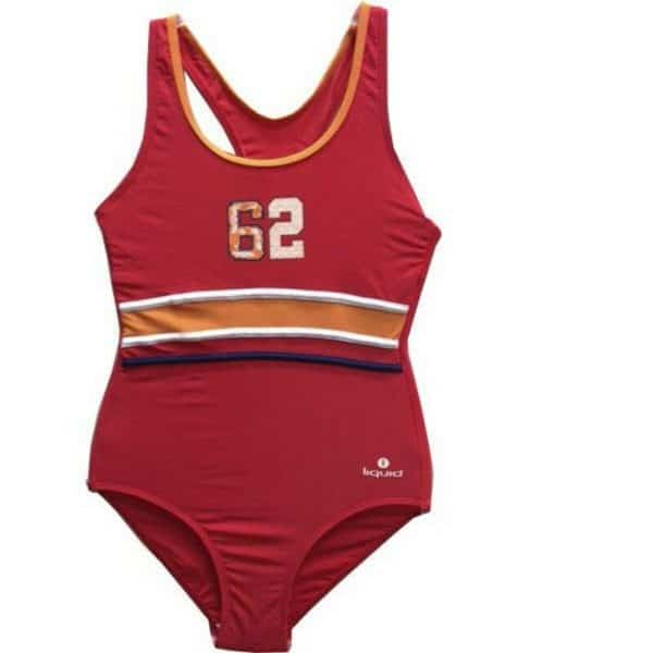 Child's Bathing Costume Liquid Sport Dory Red/12 Years
