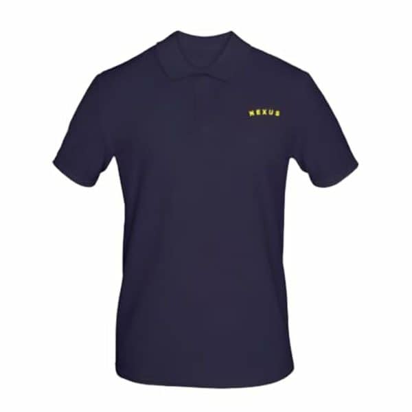 Men’s Short Sleeve Polo Shirt Nexus Andaman Navy Blue/2XL - Image 2