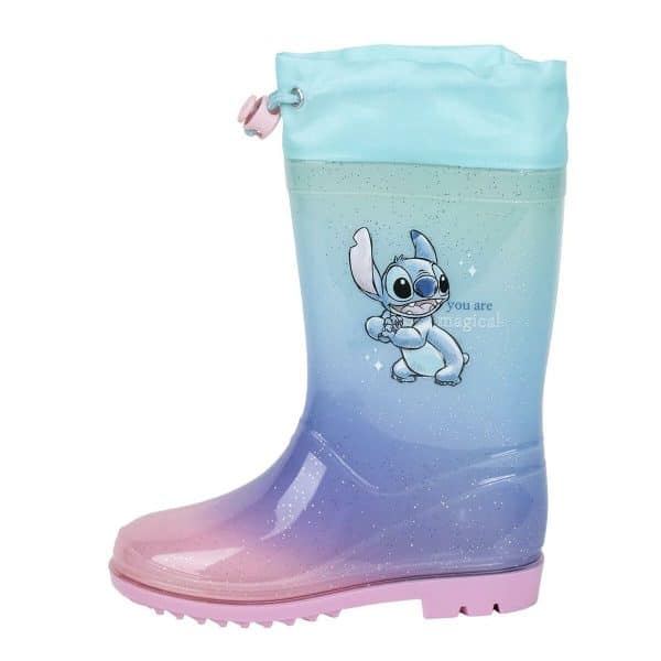 Children's Water Boots Stitch Light Blue/33 - Image 4