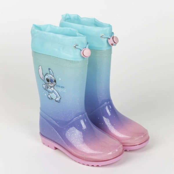 Children's Water Boots Stitch Light Blue/33 - Image 5