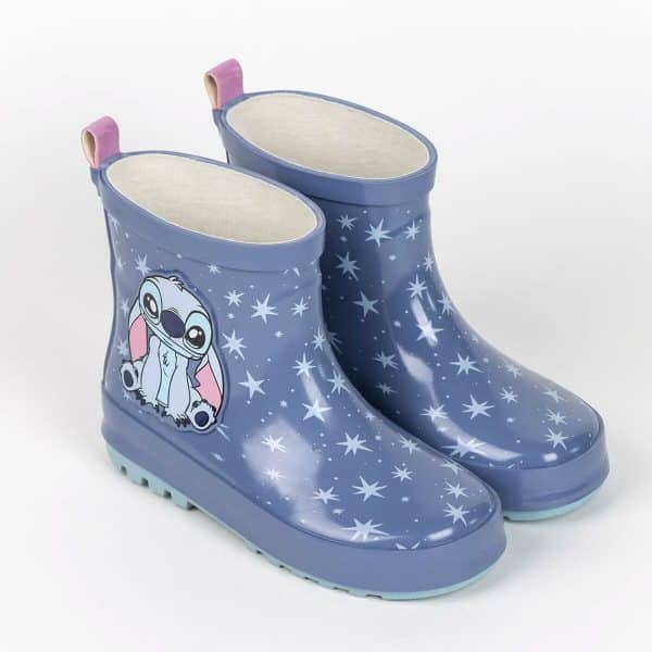 Children's Water Boots Stitch Blue/25 - Image 4