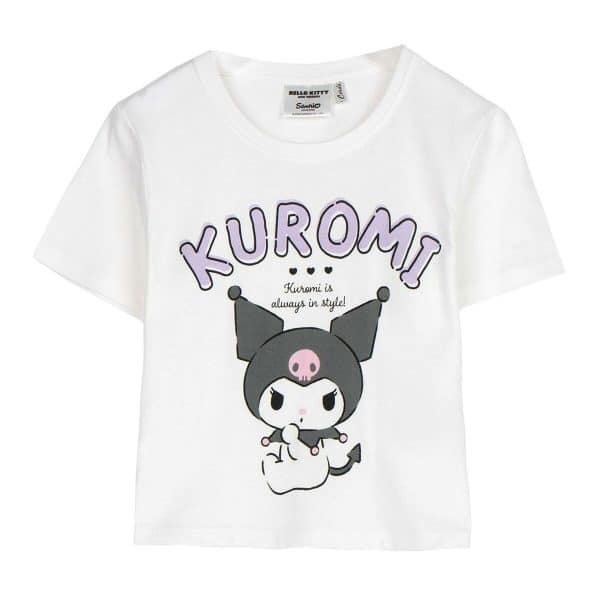 Child's Short Sleeve T-Shirt Hello Kitty White/12 Years