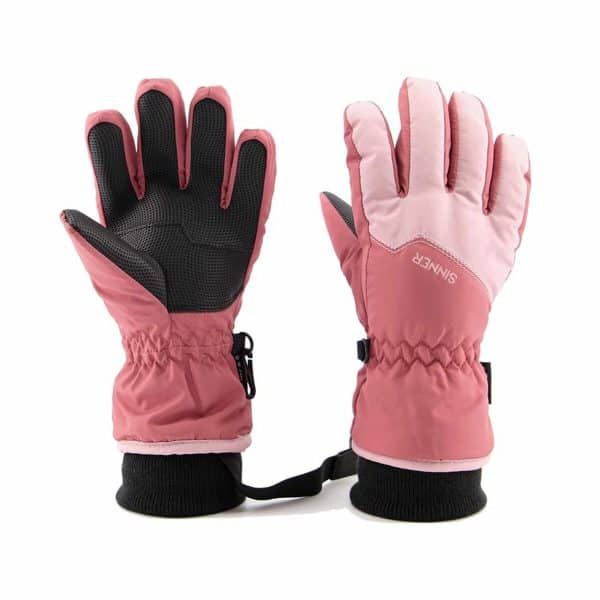 Ski gloves Sinner Phoenix Pink/11-12 Years