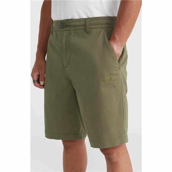 Adult Trousers O'Neill Essentials Olive/28 - Image 4